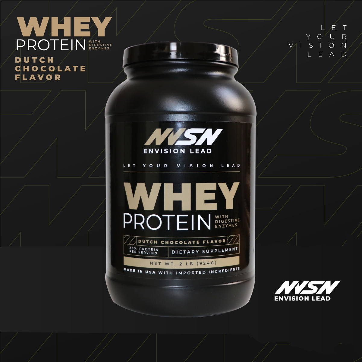 WHEY PROTEIN DUTCH CHOCOLATE
